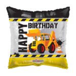 Happy Birthday Under Construction Foil Balloon - 18 Inch – Viva Party