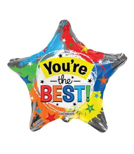 18 Inch BV YOU'RE THE BEST STAR – Viva Party