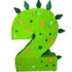 Dinosaur Number Two Shaped Pinata – Viva Party