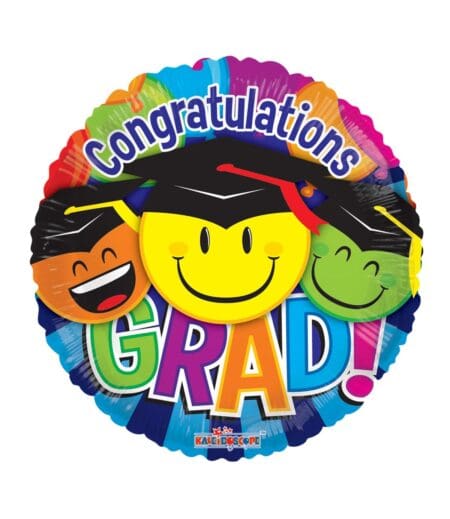 18 Inch PR Grad Smiles Gellibean - Flat – Viva Party