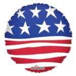 18'' Modern Stars & Stripes Foil Balloon – Viva Party