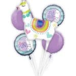 LlamaFoil Bouquet of Balloons - 5pcs – Viva Party