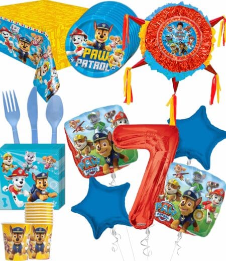 Paw Patrol Deluxe Birthday Party Package for 8 Guests – Viva Party