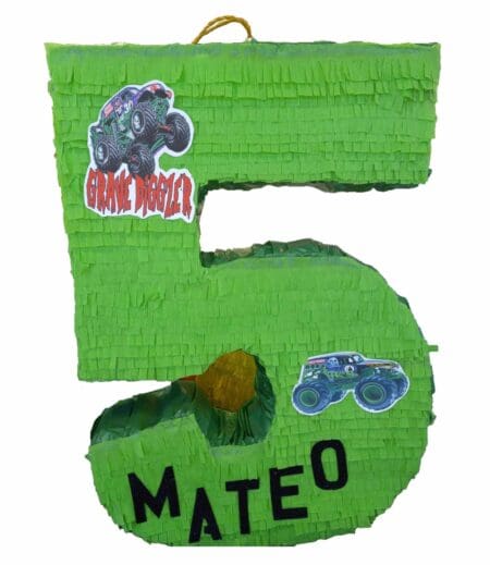 Number 5 Shaped Pinata – Viva Party