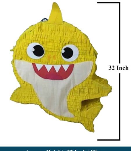 32 Inch Tall  Baby Shark Jumbo Party Pinata, Theme Pinata, Custom Pinata, Birthday Party, Pinata Gift, Whack Pinata, Fun Pinata – Viva Party