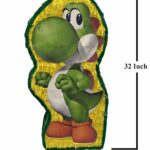 32 Inch Tall Super Mario Koopa Troopa Yoshi Jumbo Party Pinata, Super Mario Theme Pinata, Custom Pinata, Birthday Party, Pinata Gift, Whack Pinata, Fun Pinata – Viva Party