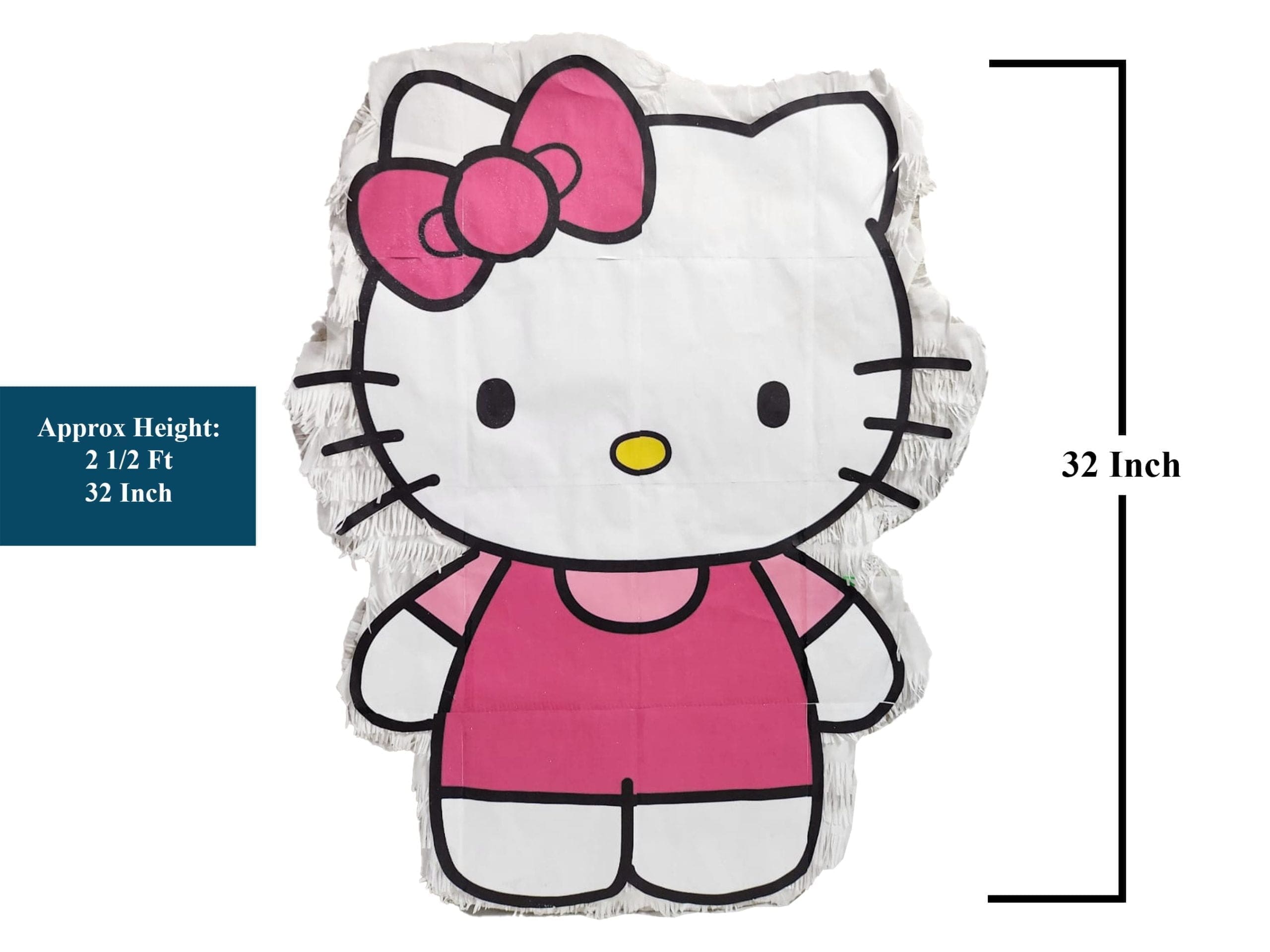 Sp-44E-Scaled-1.Jpg 32 Inch Tall Hello Kitty Jumbo Pinata, Theme Pinata, Custom Pinata, Birthday Party, Pinata Gift, Whack Pinata, Fun Pinata – Viva Party