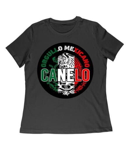 Orgullo Mexicano - Team Canelo Alvarez Boxing Pride T-Shirt Women Relaxed – Viva Party