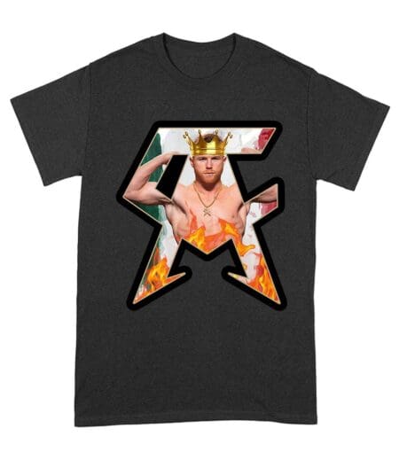 Canelo Alvarez Crowned Champion T-Shirt - CA Monogram Design Unisex Adult – Viva Party