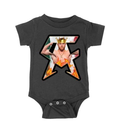 Canelo Alvarez Crowned Champion T-Shirt - CA Monogram Design Unisex Baby Jersey – Viva Party