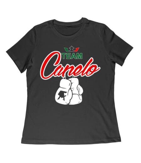 Team Canelo Alvarez Boxing Pride T-Shirt - Mexican Flag Crown Design Women Relaxed – Viva Party