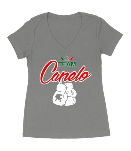 Team Canelo Alvarez Boxing Pride T-Shirt - Mexican Flag Crown Design Women's Ideal V-Neck – Viva Party