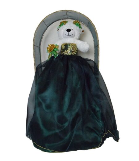 Elegant Green 15 Años Teddy Bear Doll