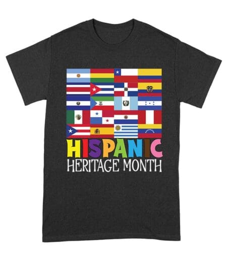 Hispanic Heritage Month Country Flags - Celebrate Latin American Heritage Unisex Adult – Viva Party