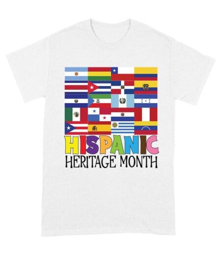 Hispanic Heritage Month Country Flags