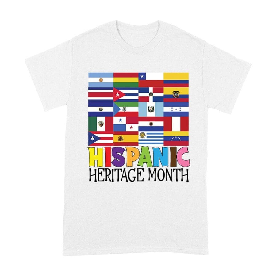 Hispanic Heritage Month Country Flags